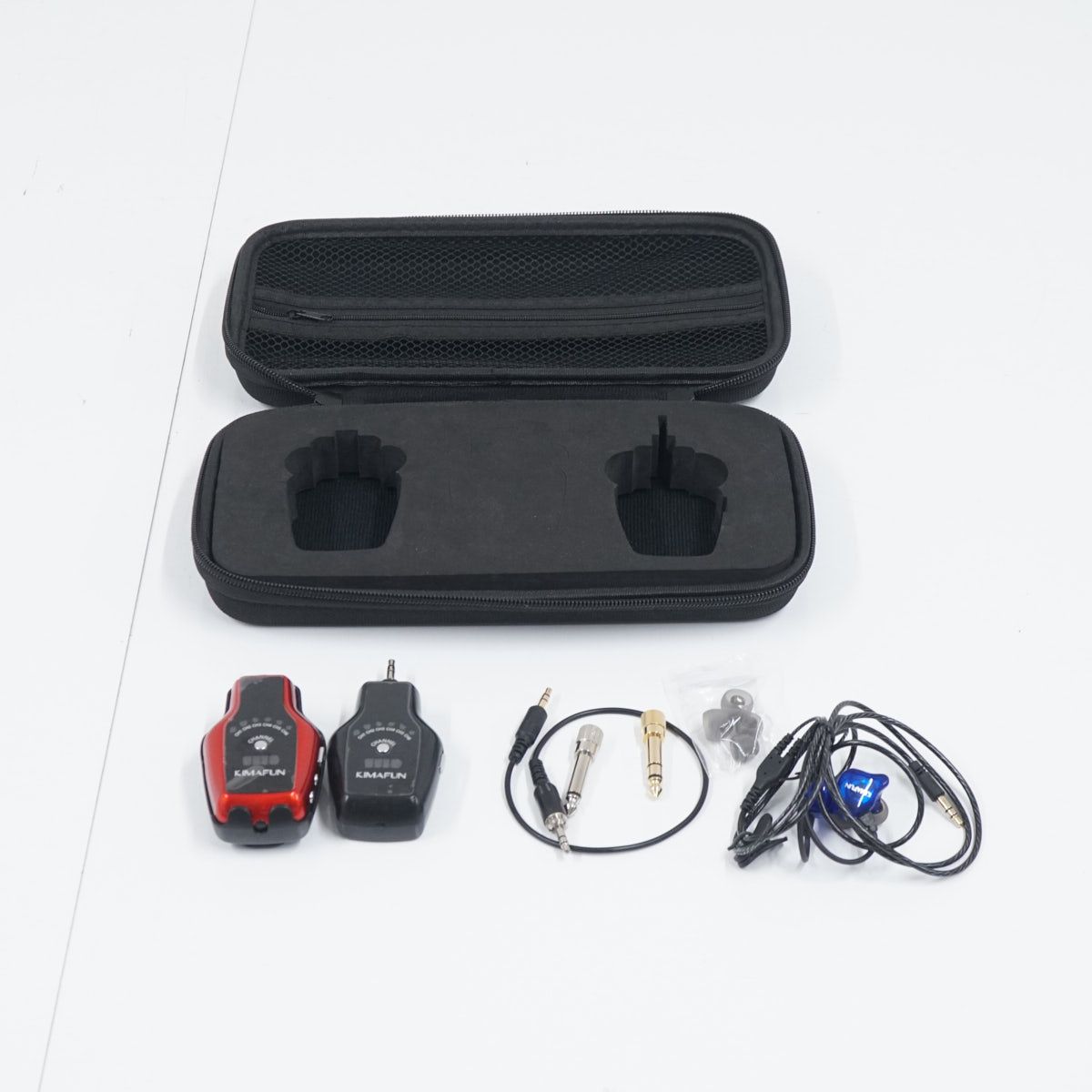 KIMAFUN 2.4G ワイヤレスインイヤーモニターシステム 充電式送信機