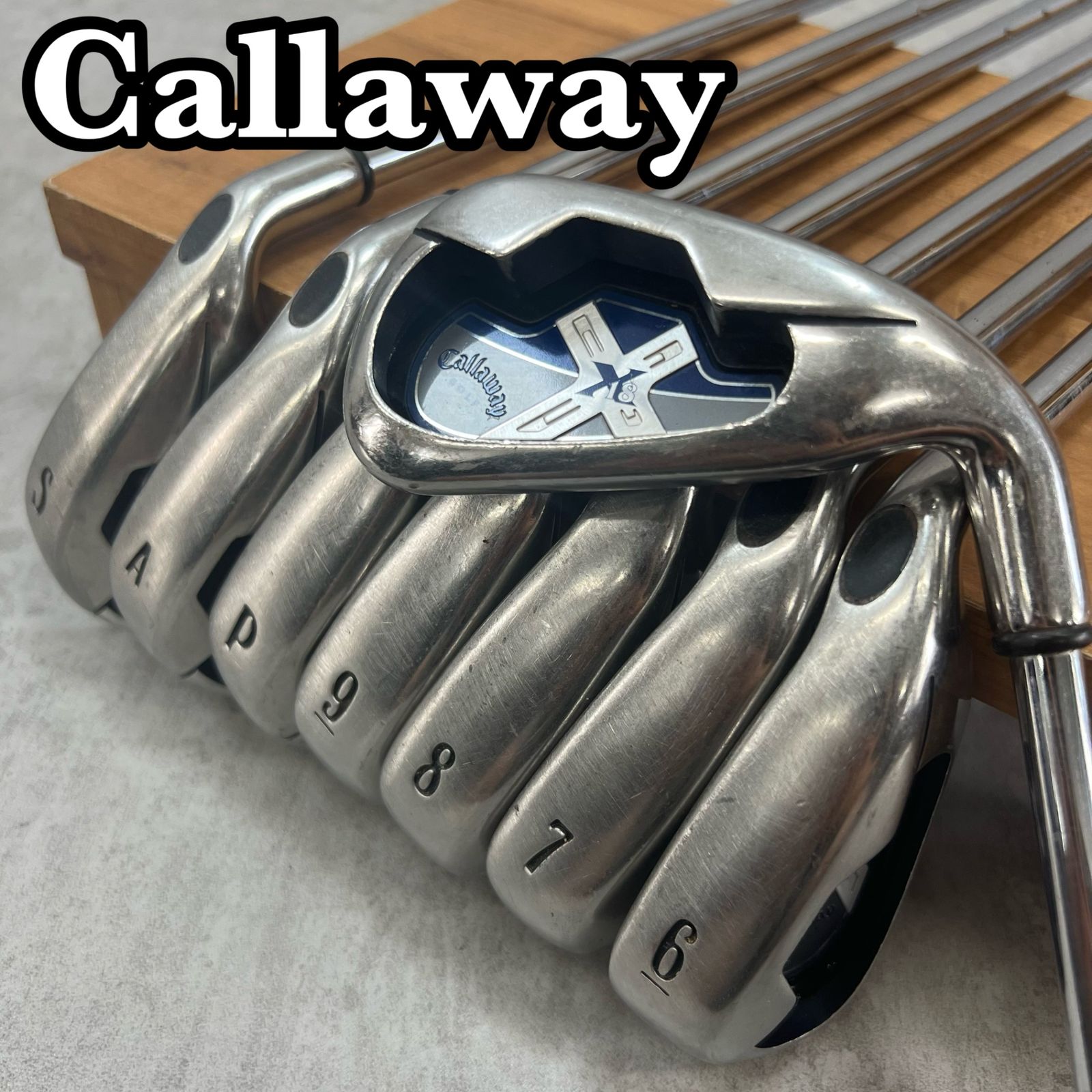 アイアンセット8本　Callaway キャロウェイ X-18 SR アイアンセット8本Callaway キャロウェイ X-18 SR