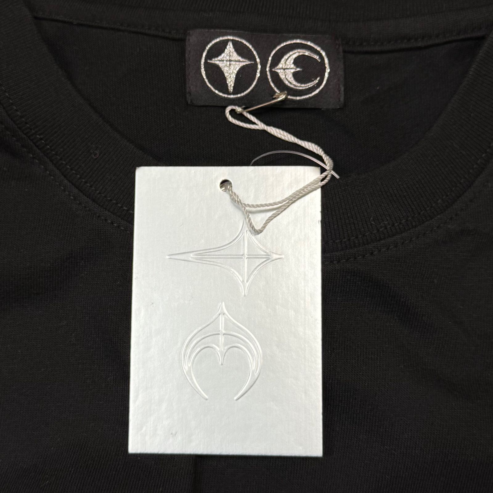 thug club tシャツ nubian購入 参考上代22000円 未使用品 Thug Club × NUBIAN LEATHER PATCH T