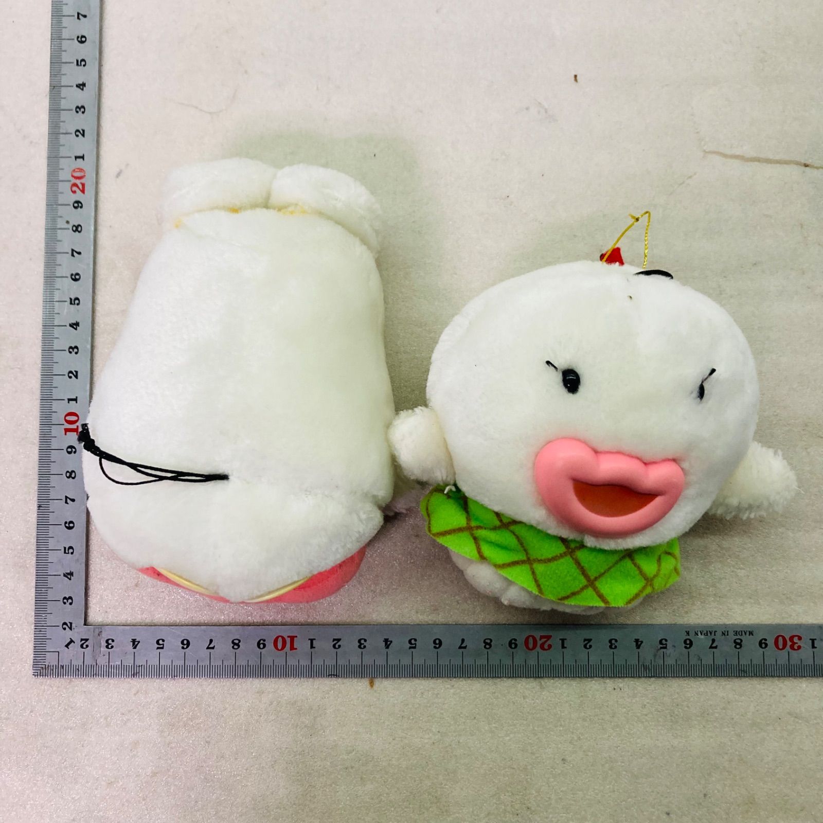 2種セット】オバケのQ太郎 ぬいぐるみ P子 Q太郎 マスコット 人形 昭和