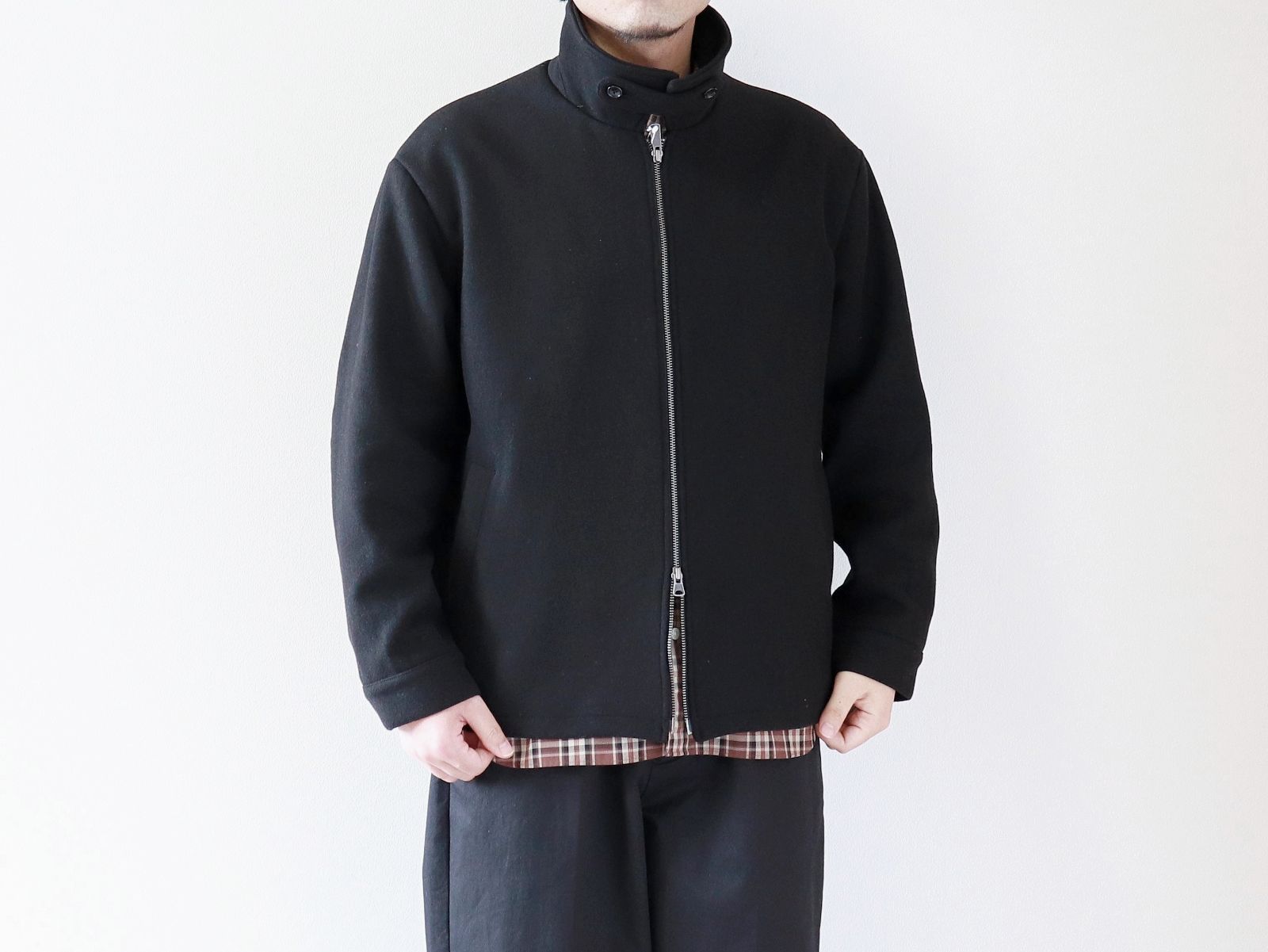 LiSS / Soutien Collar Wool Blouson-KB/M-