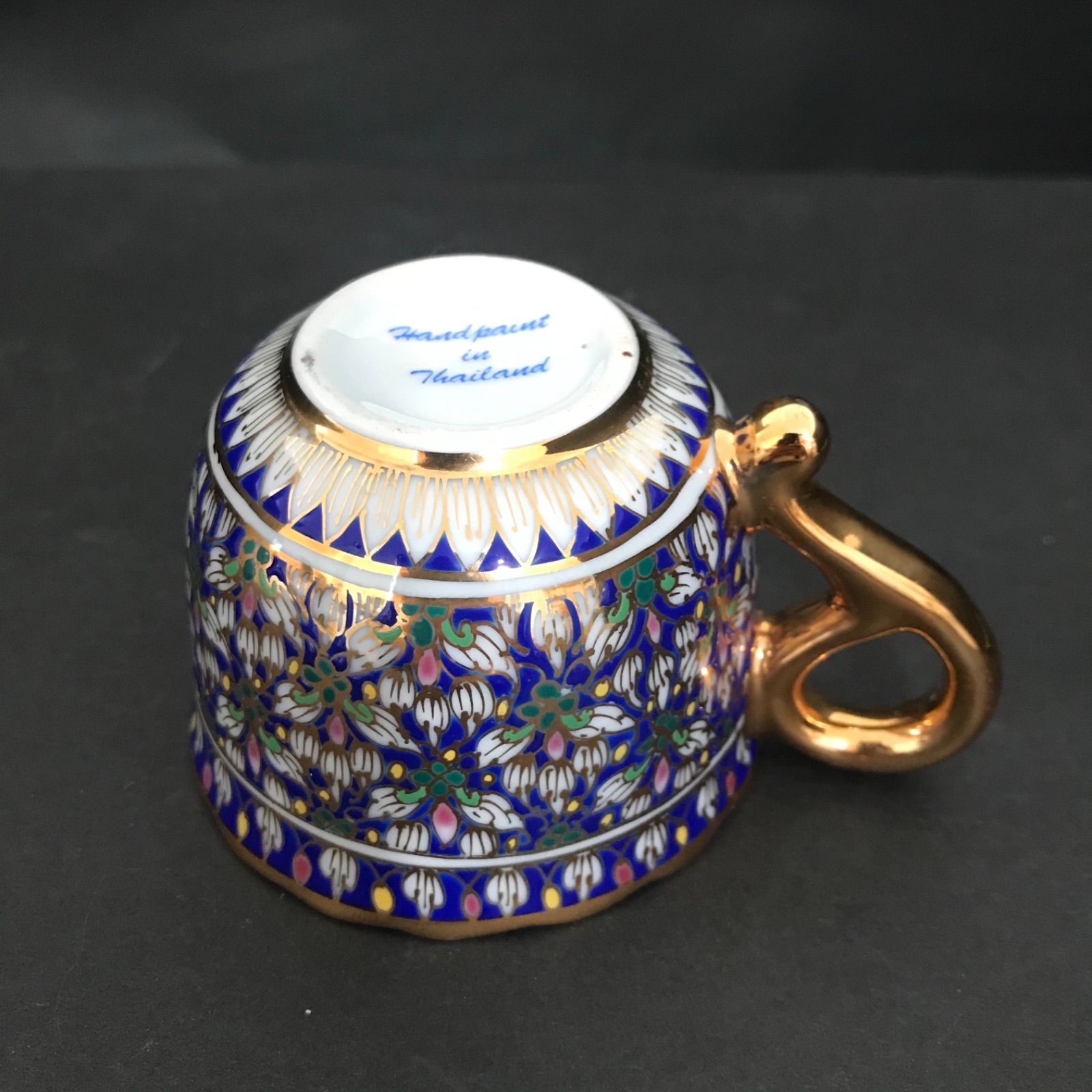 金彩 タイ製陶器Hand Painted in Thailand ティーセット - メルカリ