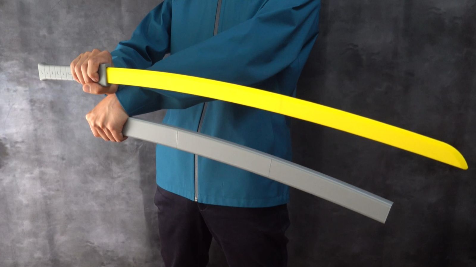 ワールドトリガー|弧月風コスプレ小道具イエロー|刀|剣|太刀川慶風|生駒達人風|王子一彰風|ヒュース