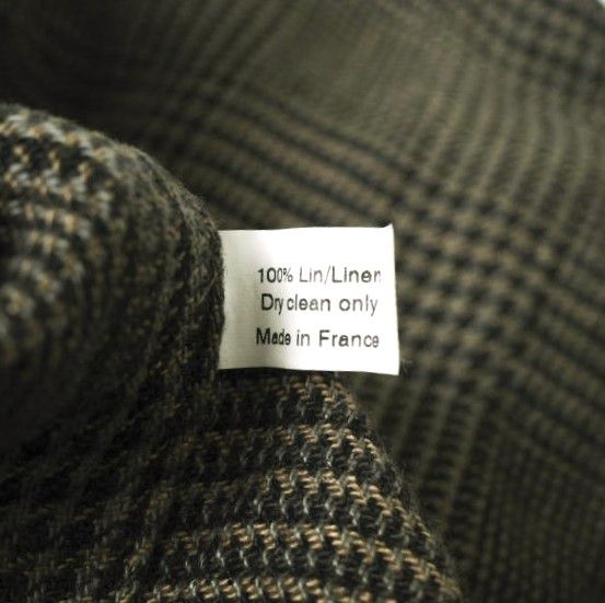 ANATOMICA DOLMANアナトミカコットンチェックジャケット0フランス製 ANATOMICA アナトミカ フランス製 DOLMAN JACKET - LINEN CHECK