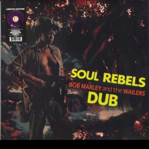 米LP Bob Marley & The Wailers Soul Rebels Dub (Purple