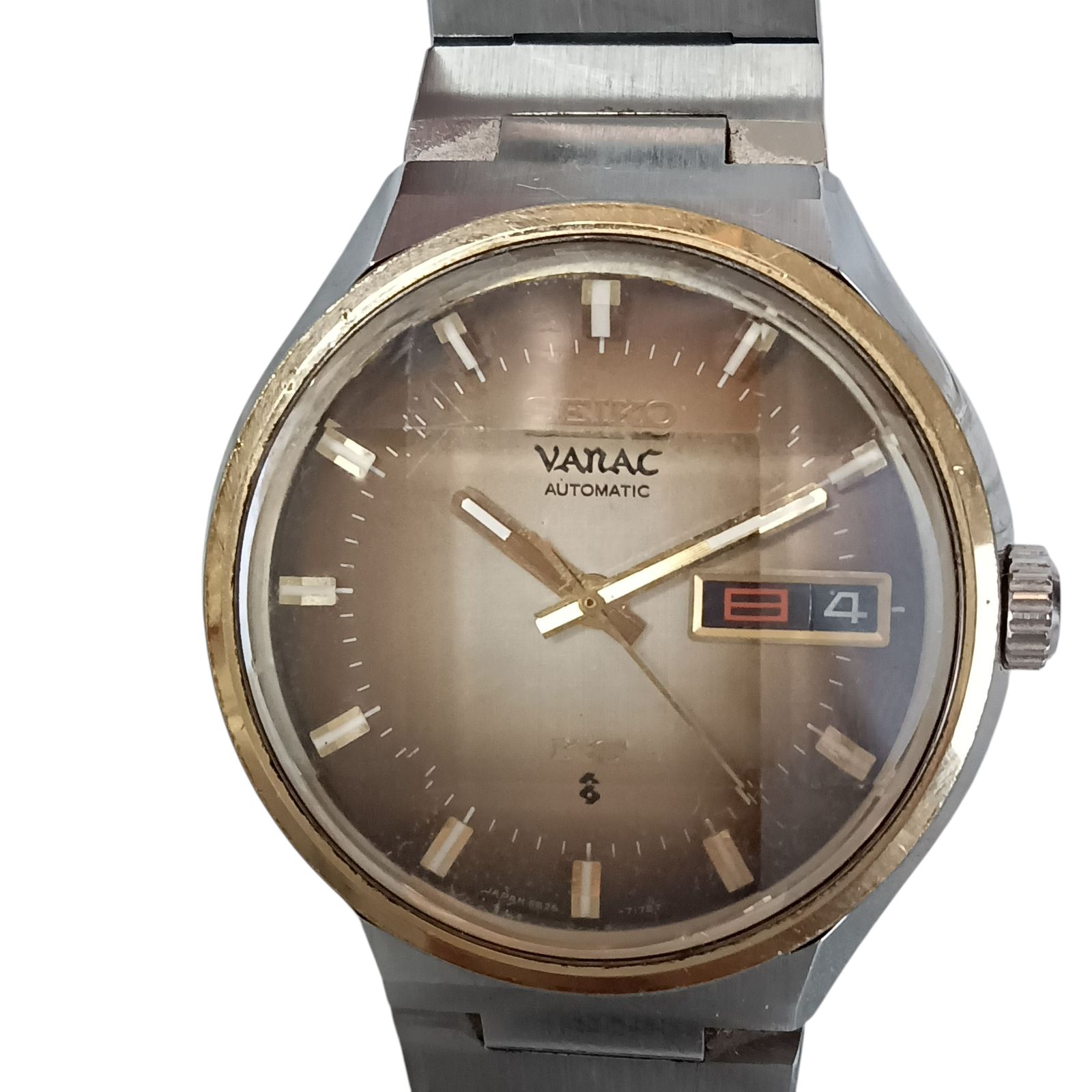 専用70 SEIKO　KS時計　バナック キングセイコー カットガラス　自動巻き キングセイコー バナック 5626-7180 亀甲型9面カットガラス 自動巻 OH