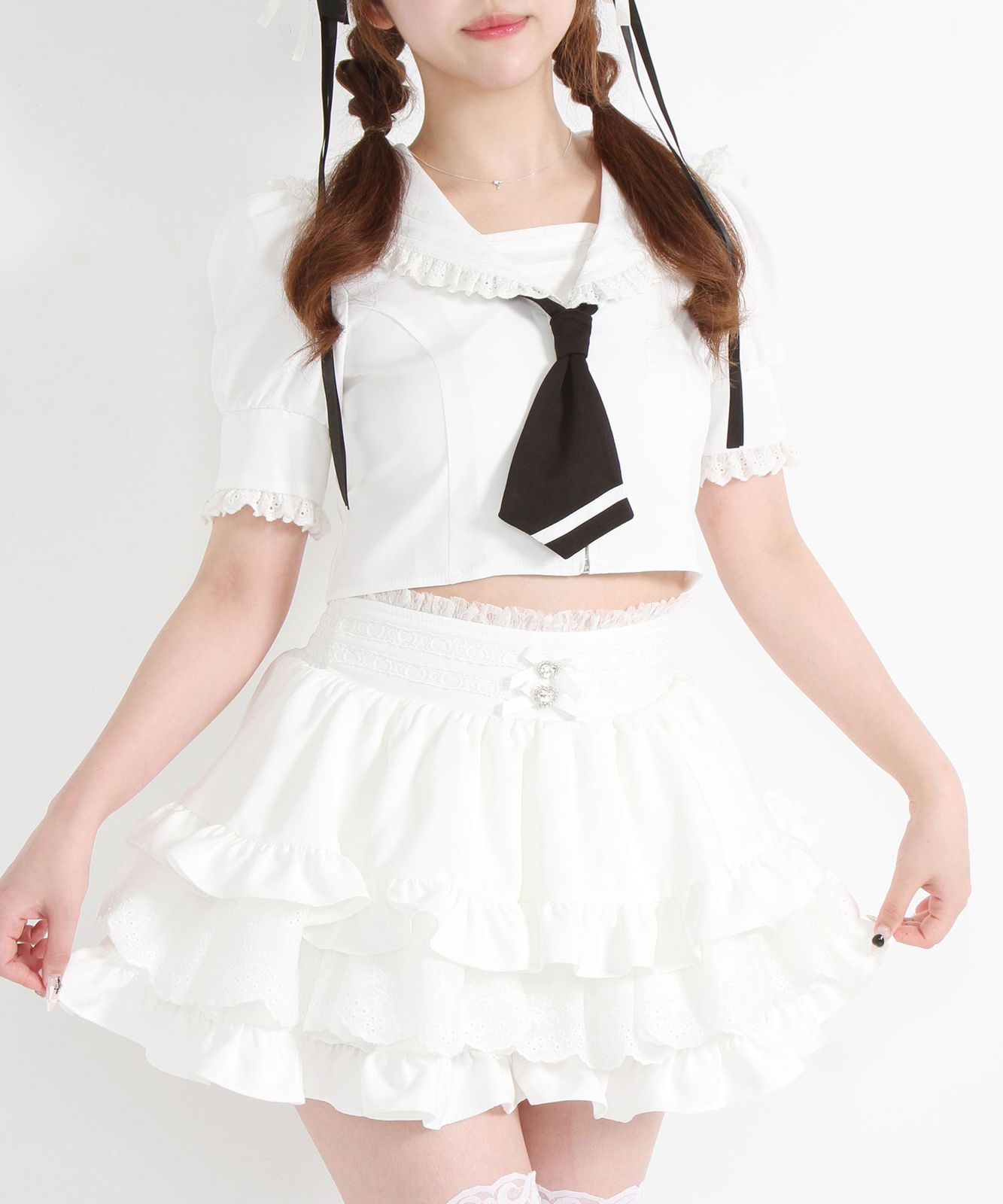 グッチ◇黒のリブ編みタートルネックノースリーブ タートルネック