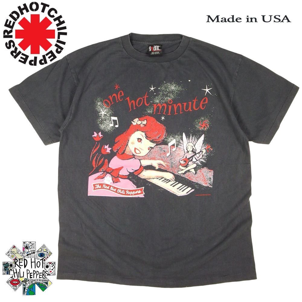 未使用　レッチリTシャツ　バンドT レッドホットチリペッパーズ 半袖Tシャツ Tシャツ バンドTシャツ ロックTシャツ 半袖 (LE) レッドホット