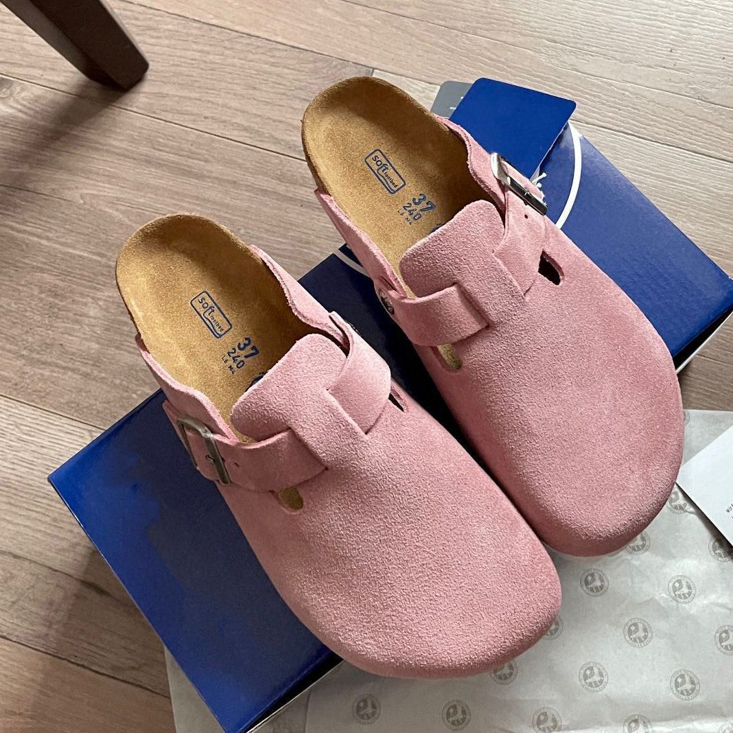 BIRKENSTOCK ビルケンシュトック Boston ボストンスエードサンダル 