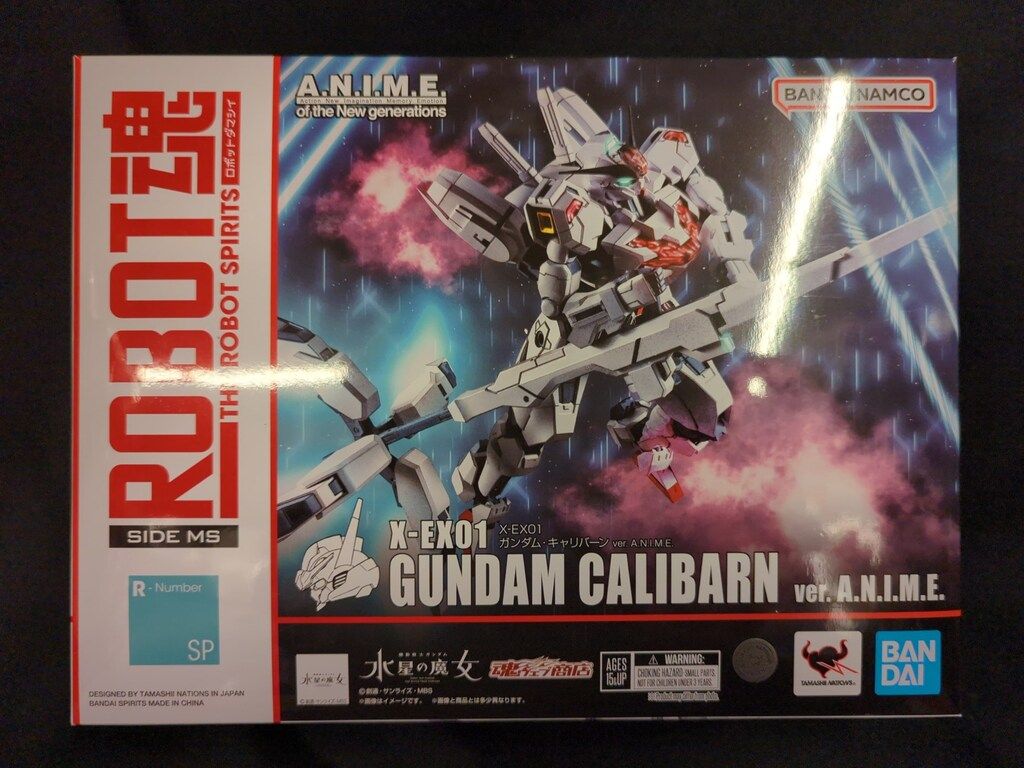 BANDAI SPIRITS ROBOT魂u003cSIDE MSu003e 機動戦士ガンダム 水星の魔女 X-EX01 ガンダム・キャリバーン ver. A.N.I.M.E. SP