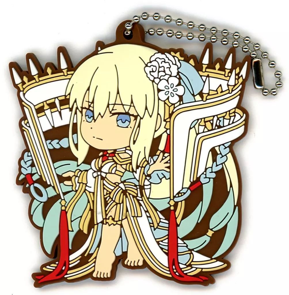 中古】キーホルダー キャスター/水妃モルガン ラバーチャーム きゅん