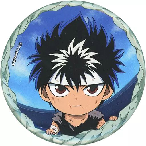 中古】バッジ・ピンズ 飛影/のぞきみっこ 缶バッジ 「ひこくじ 幽☆遊