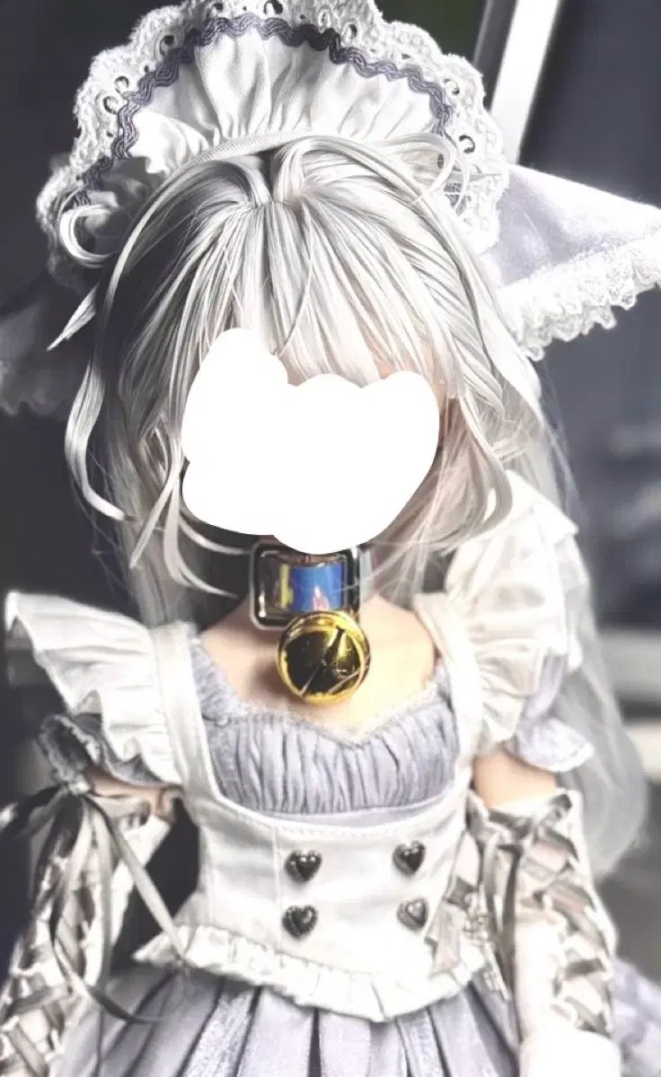 mdd 8 ー 9 インチ セッティングウィッグ 旧官 球体関節人形