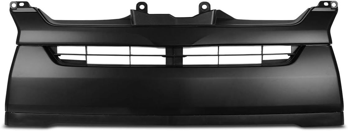 学問的な ハイエース 200系 4型～7型 標準ボディ対応 マットブラック フロントグリルCYB974