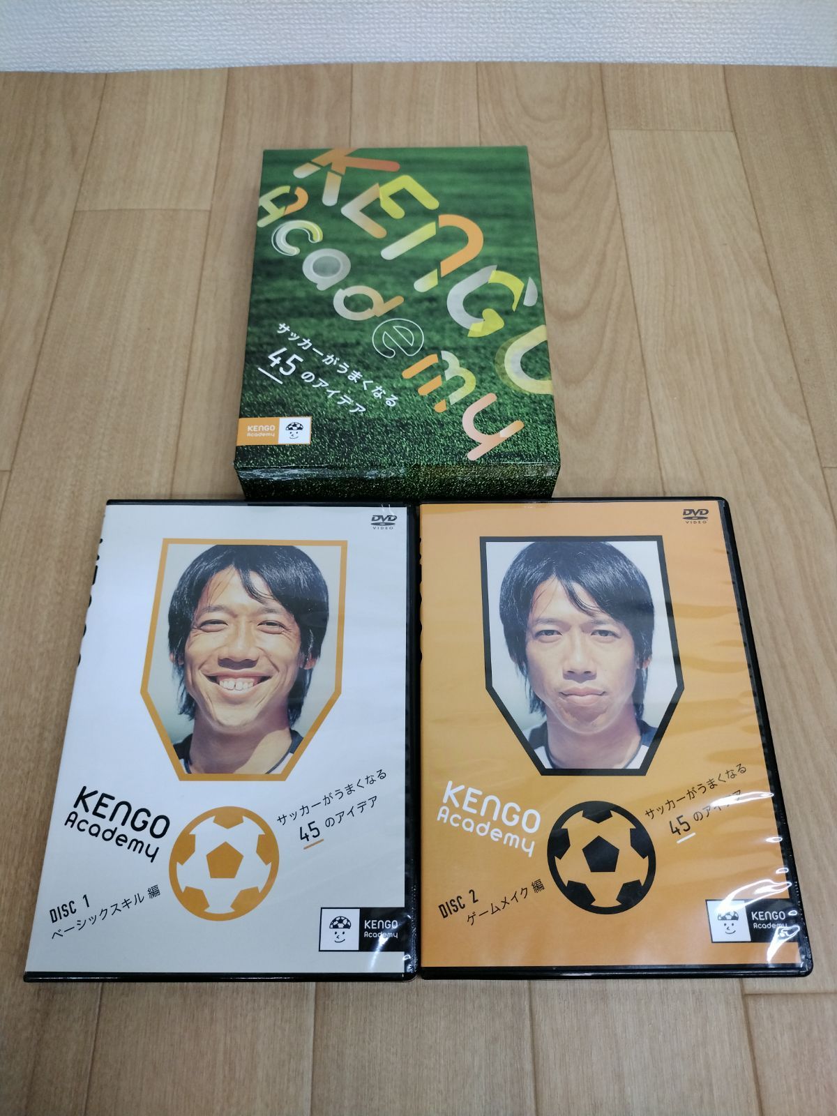 中村憲剛　サッカーDVD DVD KENGO Academy サッカーがうまくなる45のアイデア シンプル