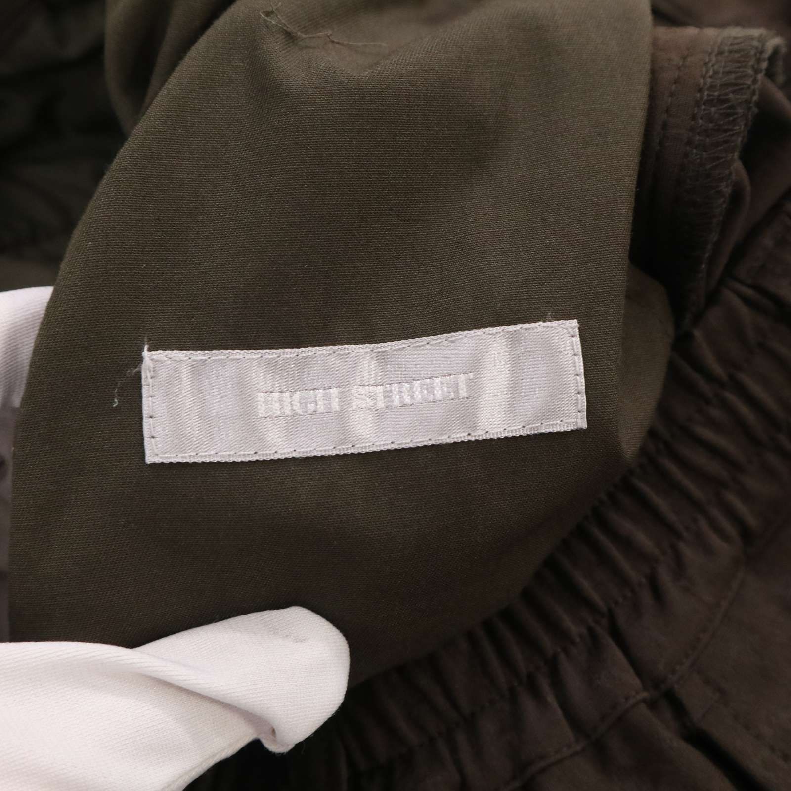 22SS☆ HIGH STREET ハイストリート 通年 4way バーク柄☆ ノーカラー
