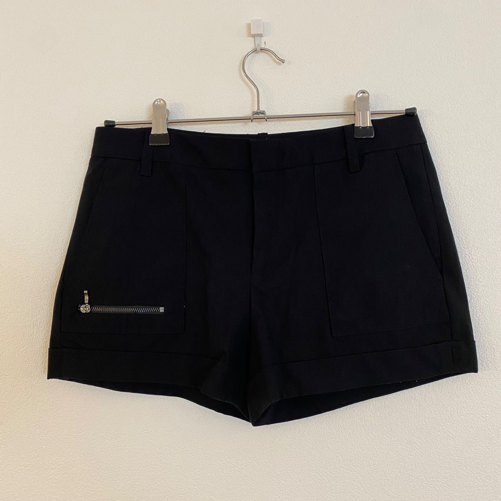 M0261 【送料無料】ZARA ザラ　ショートパンツ　ブラック　XSサイズ　レディース　春　夏