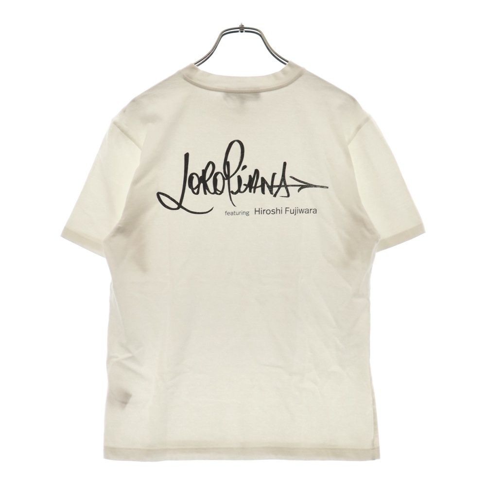 Loro Piana (ロロピアーナ) ×Hiroshi Fujiwara ロゴプリント クルー