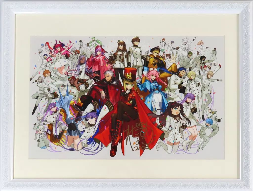 ワダアルコ展 FateEXTRA ART WORKS B3複製画　直筆サイン入 Amazon.co.jp: ワダアルコ展大阪会場限定 Fate/EXTRA ART WORKS