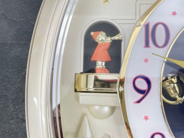 ジャンク SEIKO RE555S からくり時計 【中古】セイコー 掛け時計