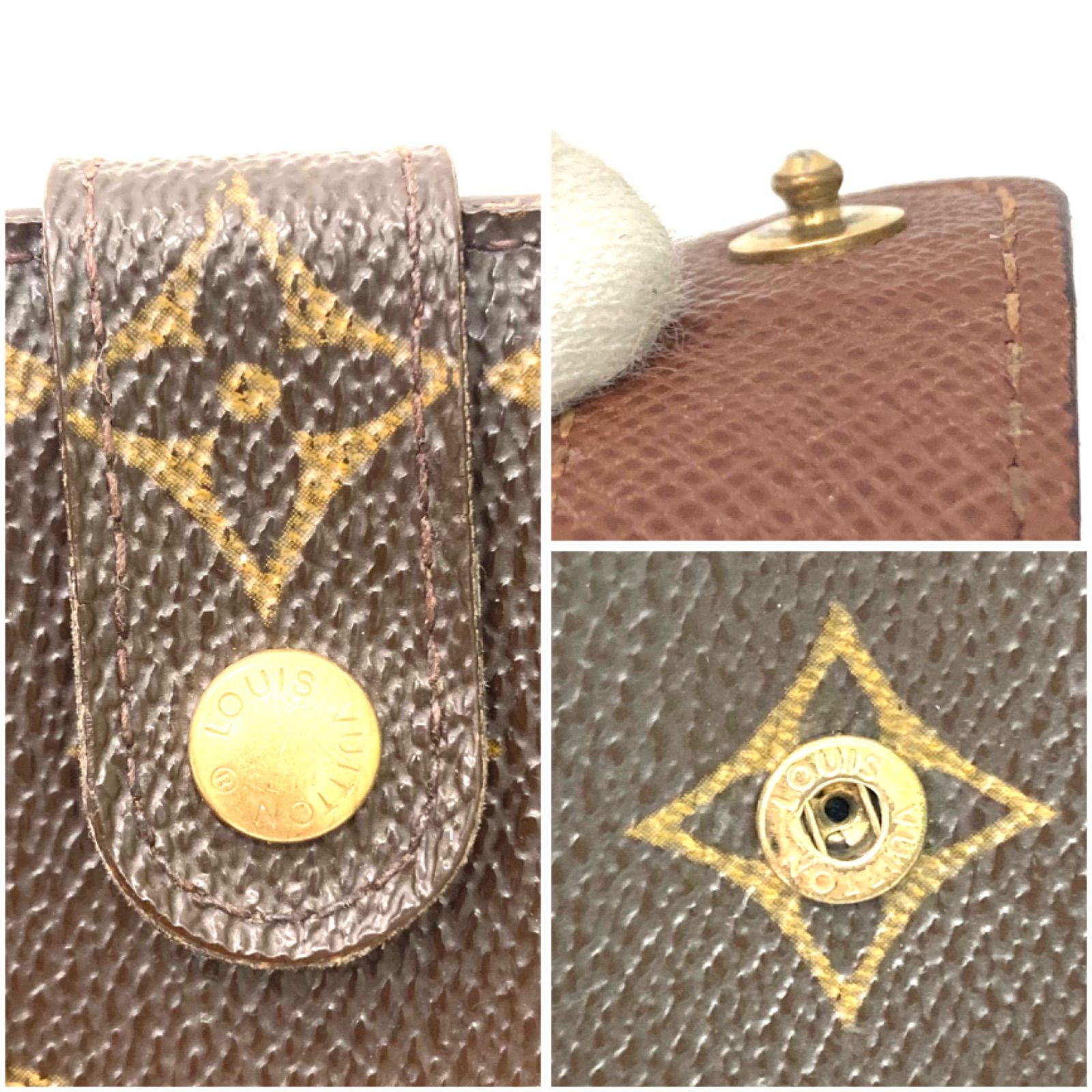 LOUIS VUITTON】ルイヴィトン モノグラム 箱付き コンパクトジップ 