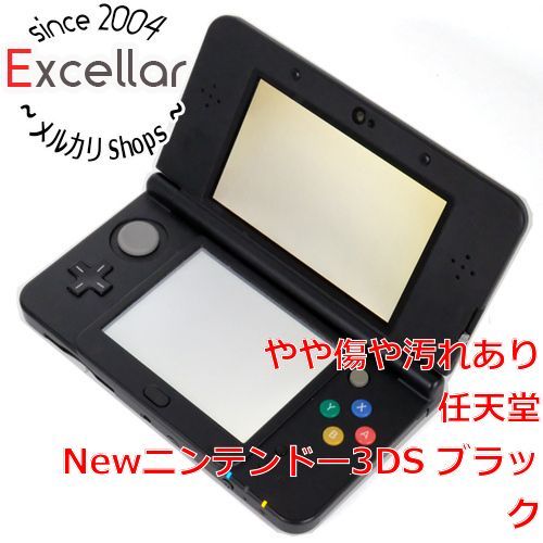 bn:7] 任天堂 Newニンテンドー3DS ブラック 液晶画面いたみ - メルカリ