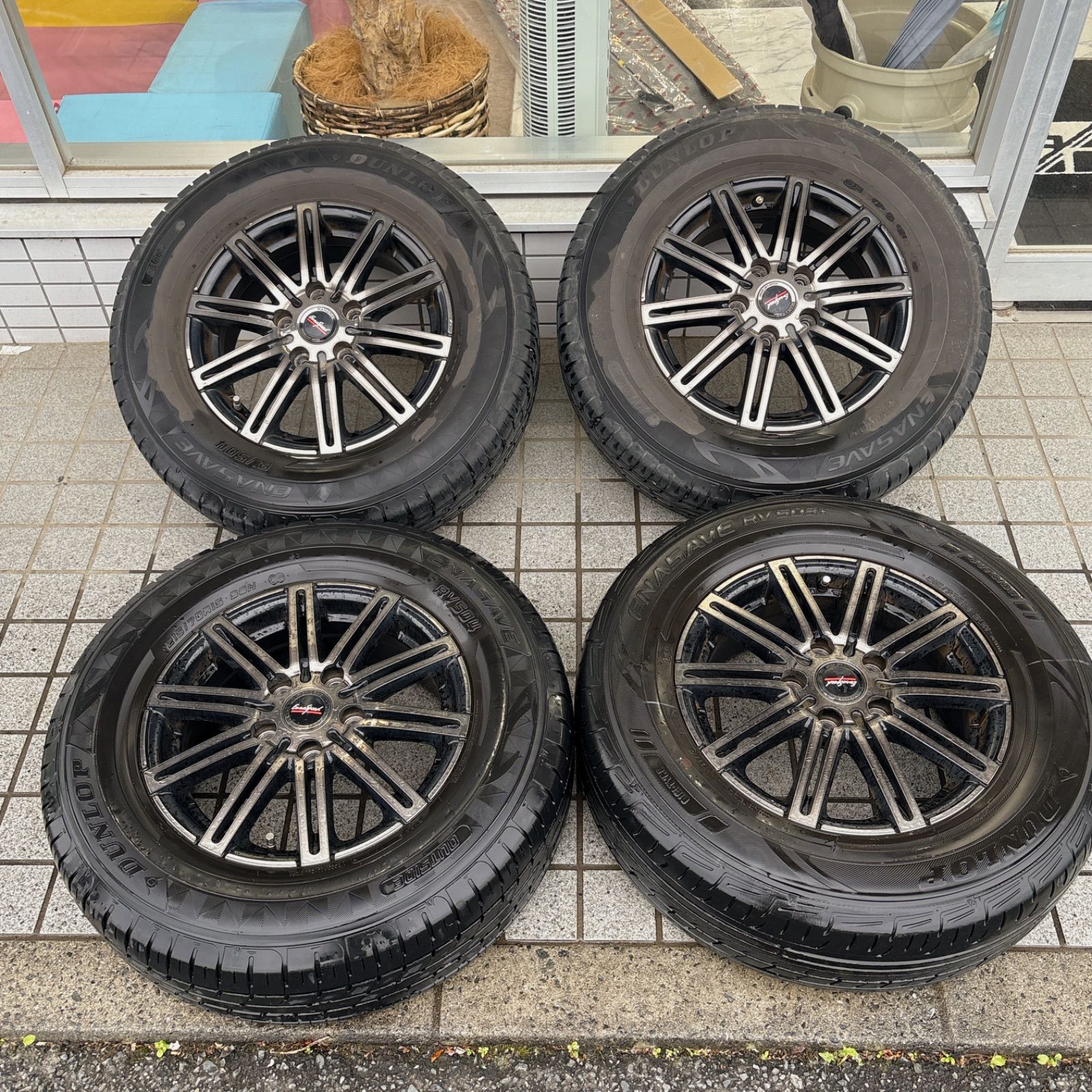 最終値下げ MANARAY マナレイ Euro speed15インチ タイヤホイール 
