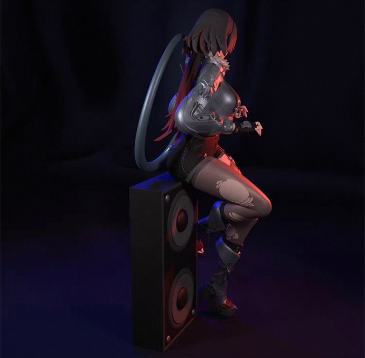 1/4 ガレージキット フィギュア 未塗装 ゼンゼロ ジェーン・ドゥ 43cm