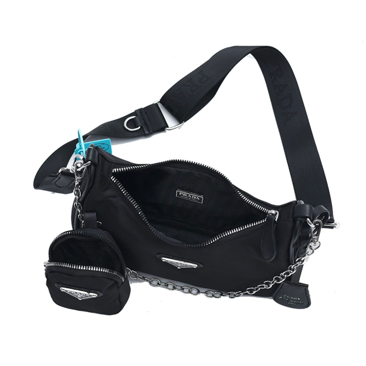 プラダ ナイロン ショルダーバッグ【24時間以内発送】新品未使用 即  