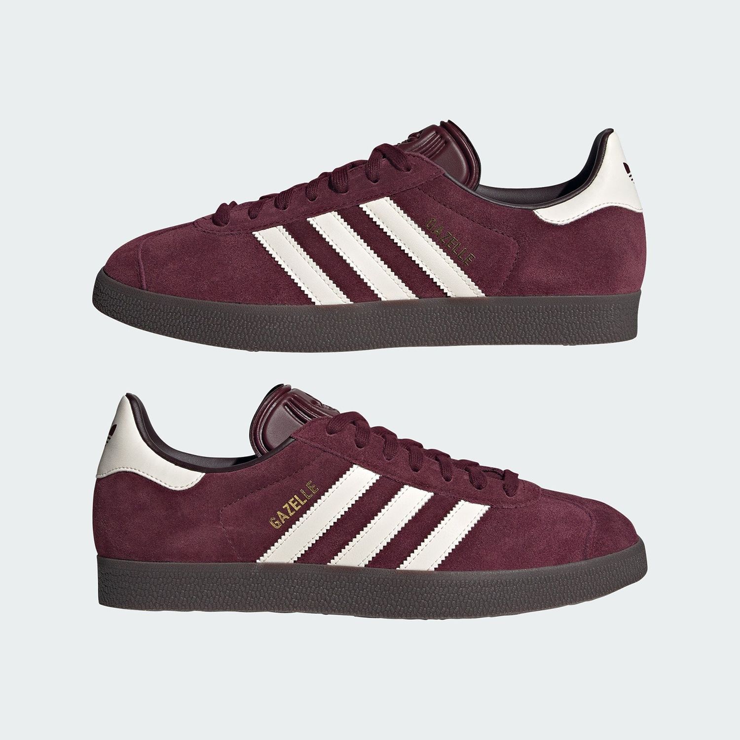 アディダス] ガゼル [GAZELLE] マルーン/チョークホワイト/ガム IG4990 