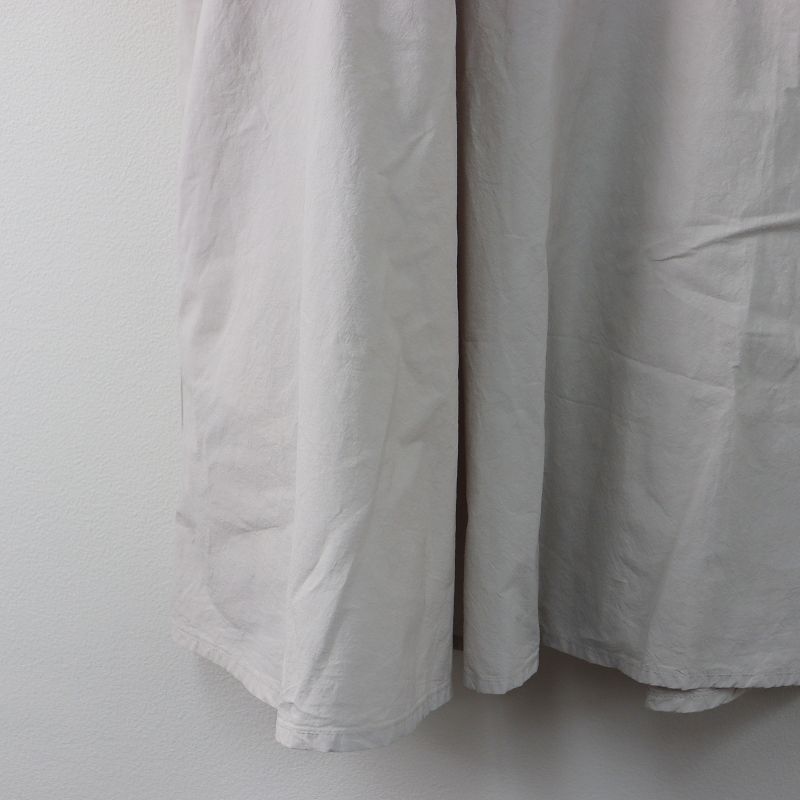 ネストローブ nest Robe 2021SSコットンラミーオープンカラーフレア ネストローブ nest Robe 2021SSコットンラミーオープンカラーフレア