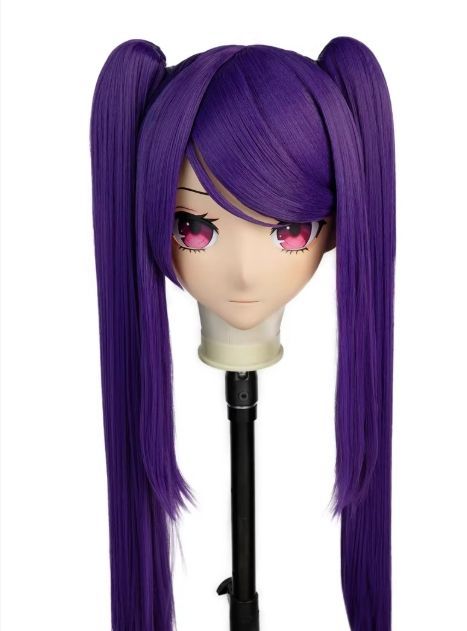 ☆即納 全頭マスク カツラ付き NO.635 マスク ドール ヘッド