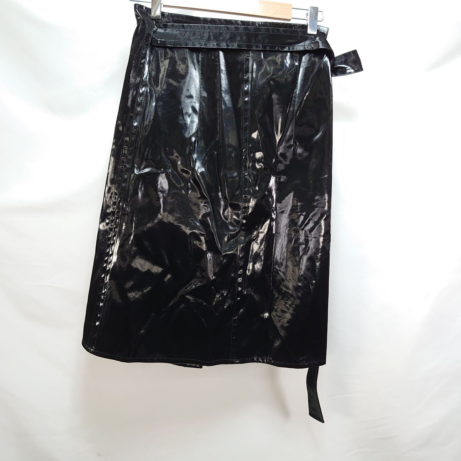 Helmut Lang ヘルムートラング コーディングラップスカート 黒