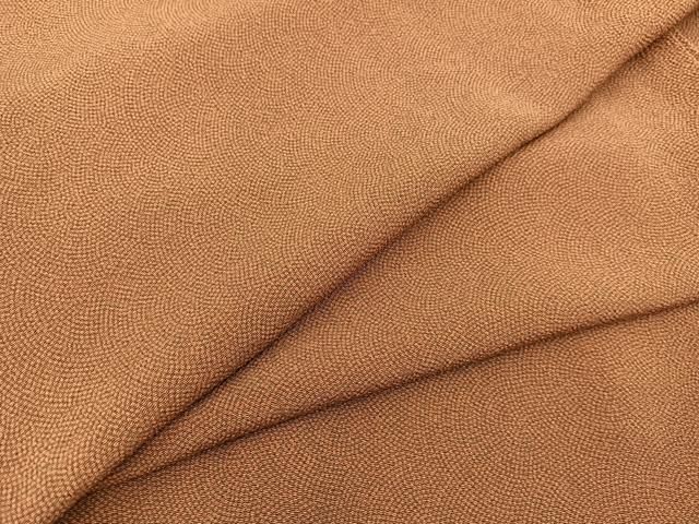 平和屋着物▽江戸小紋 単衣 鮫小紋柄 鬼しぼ縮緬 正絹 逸品 BAAS8249hv  