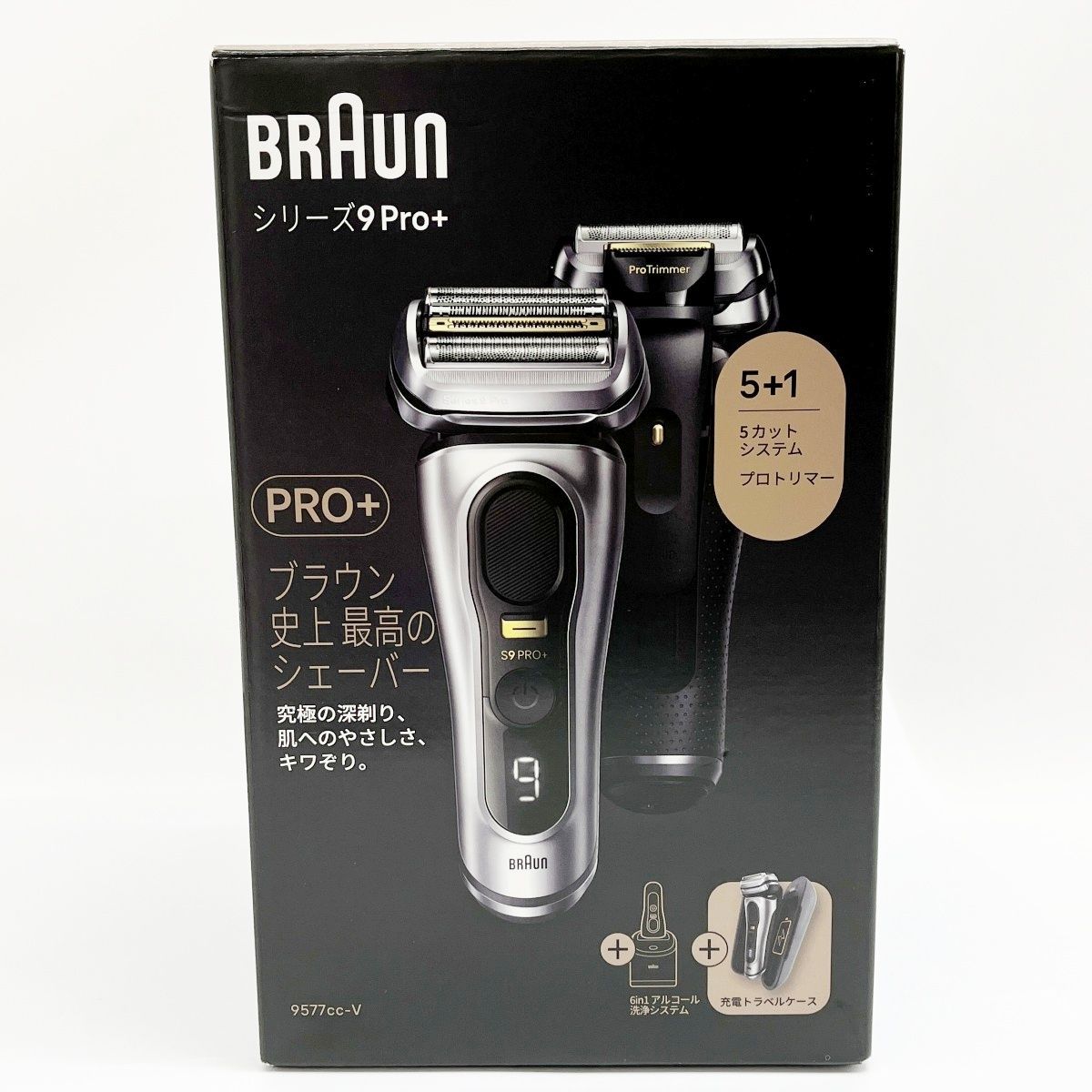 BRAUN ブラウン 電気シェーバー シリーズ9 Pro 稼動品