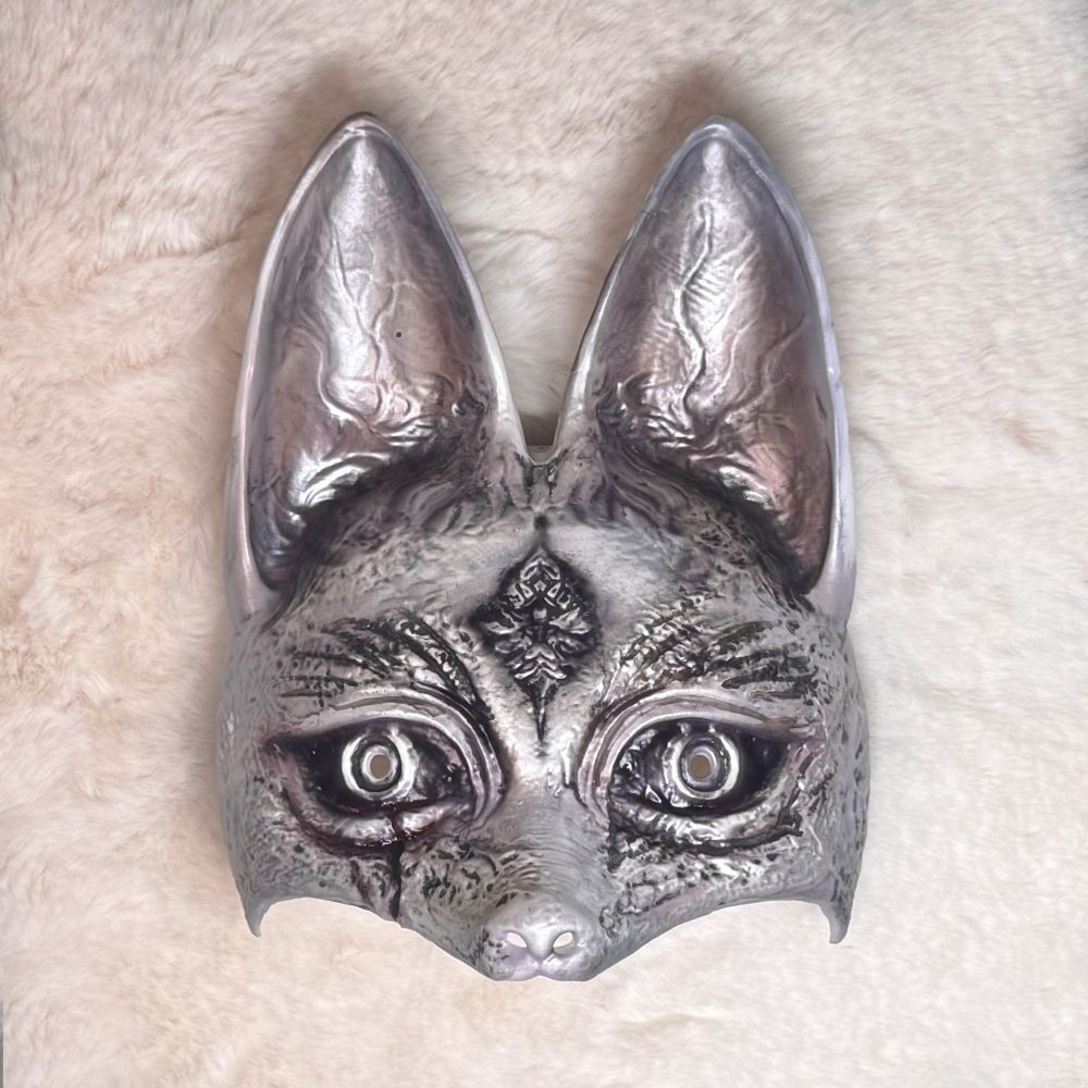 お取寄せ商品 納期ご相談下さい コスプ イテム SILENT HILL f サイレントヒル 風 深水雛子 狐 お面 仮面 マスク