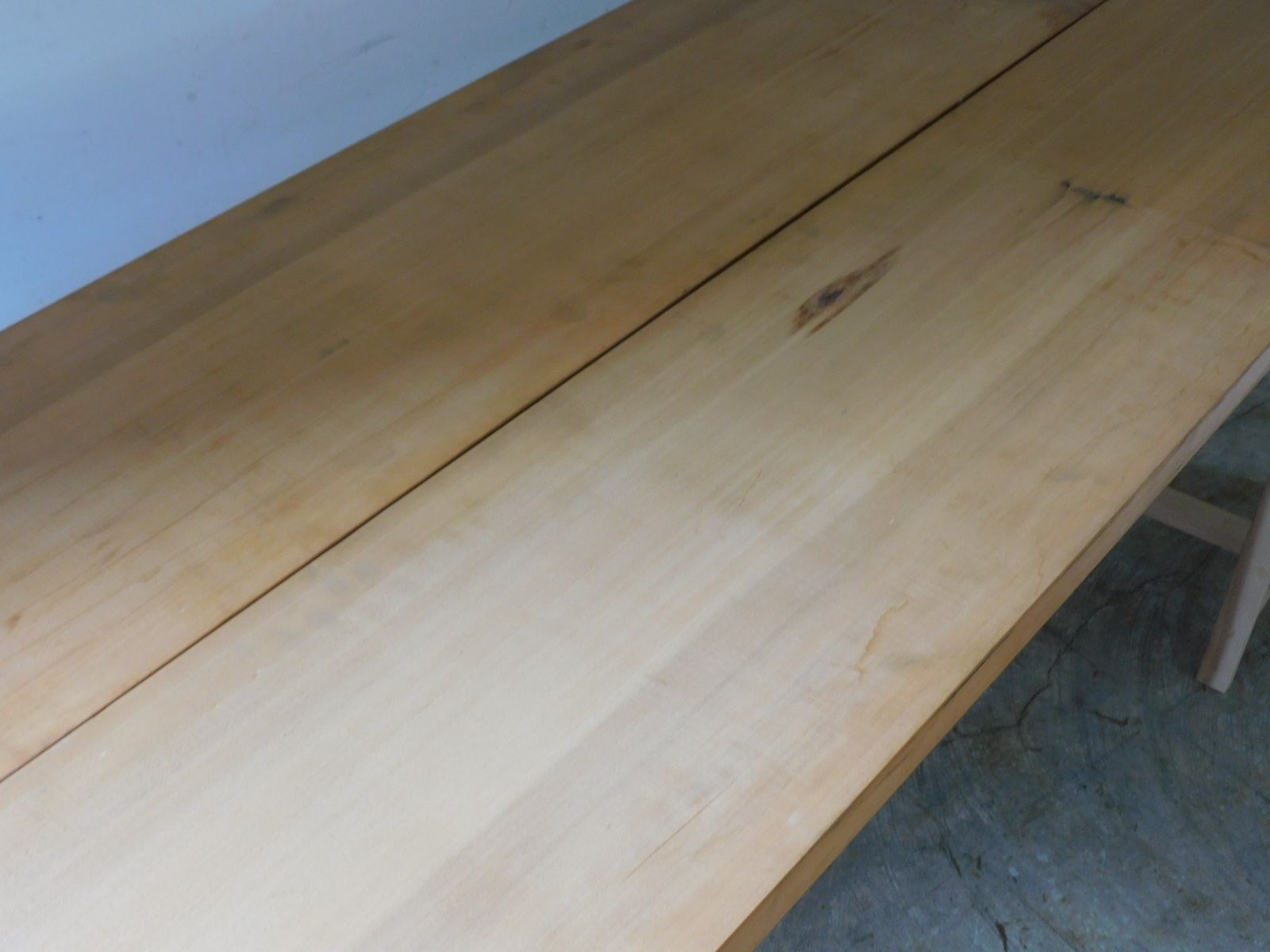 ニット 無垢材 分割式 おおきなワークテーブル 作業台 HK-a-05624 アンティーク 古道具 無垢材 カウンター 机 展示台