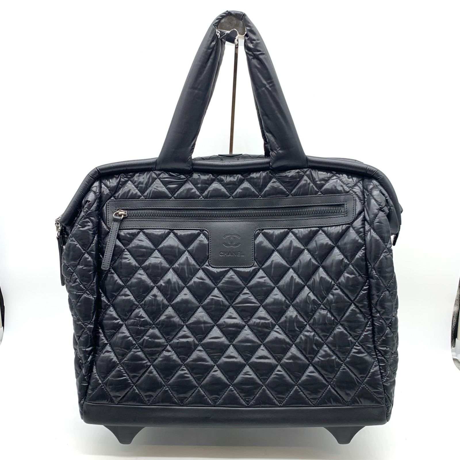 お買い得】CHANEL 2輪キャリーバッグ COCO COCOON ブラック 美品