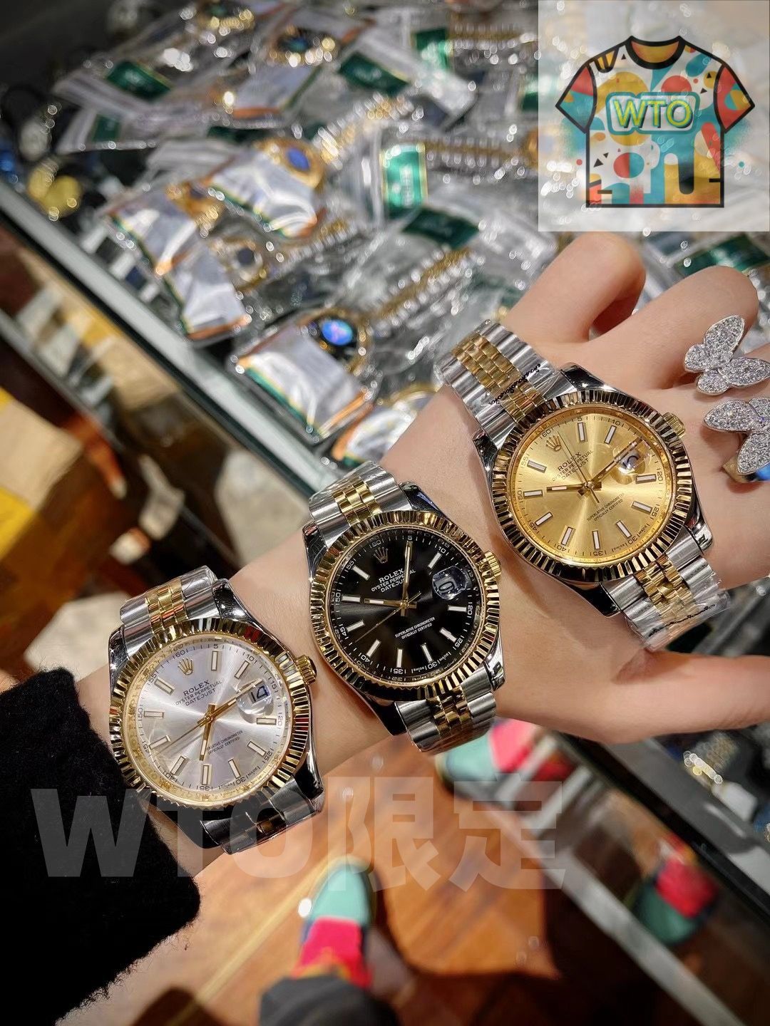 カスタム オマージュ デイトジャスト ゴールド 自動巻き カスタム オマージュ デイトジャスト ゴールド 自動巻き ROLEX