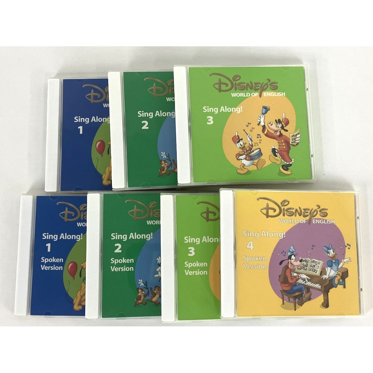 DWE シングアロング DVD ディズニーワールドオブイングリッシュ 英語 幼児 教材 中古 Y9321599