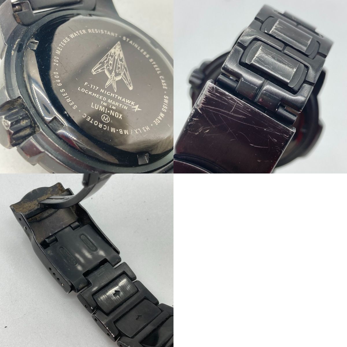 ◎◎LUMINOX ルミノックス F-117 ナイトホーク 6400-200 メンズ