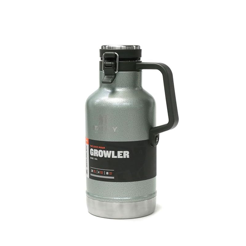 ♥品 スタンレー STANLEY 水筒 保冷 ボトル ジャグ ハンドル付き クラシック真空グロウラー 1.9L 10-01941-187 グリーン|ＦＦ 1