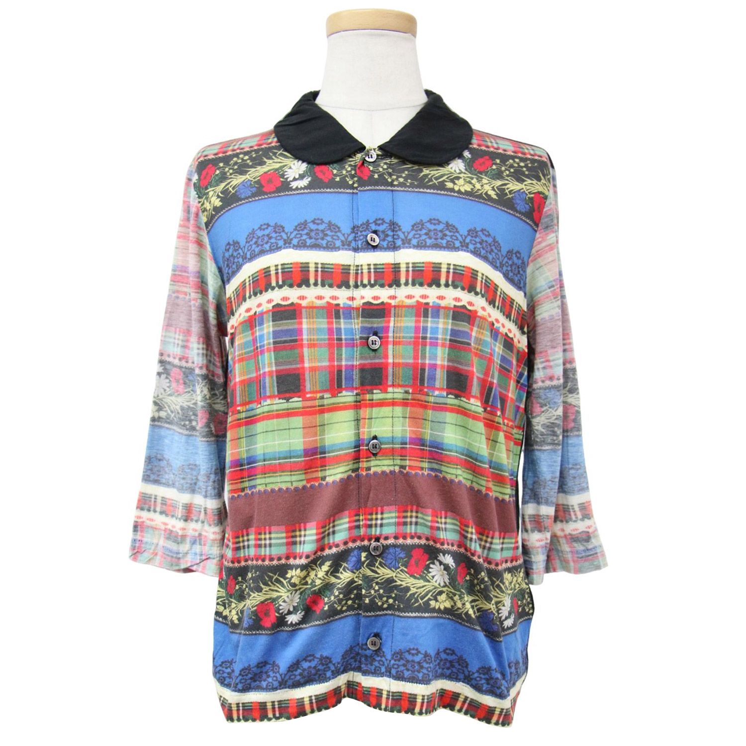 トリココムデギャルソン プリントトップス トリココムデギャルソン