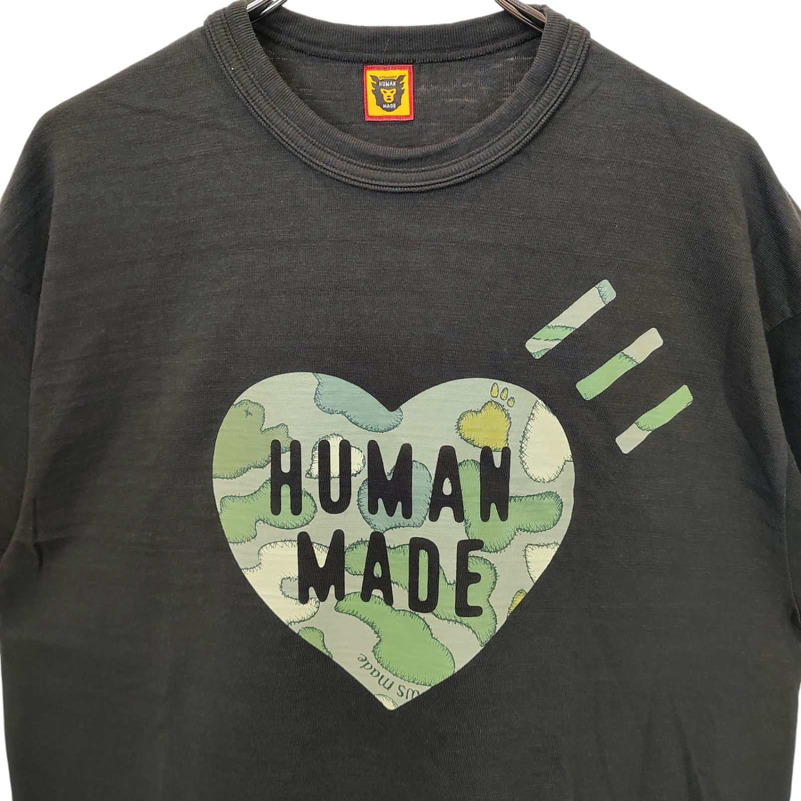 HUMAN MADE カモフラージュハートTシャツ