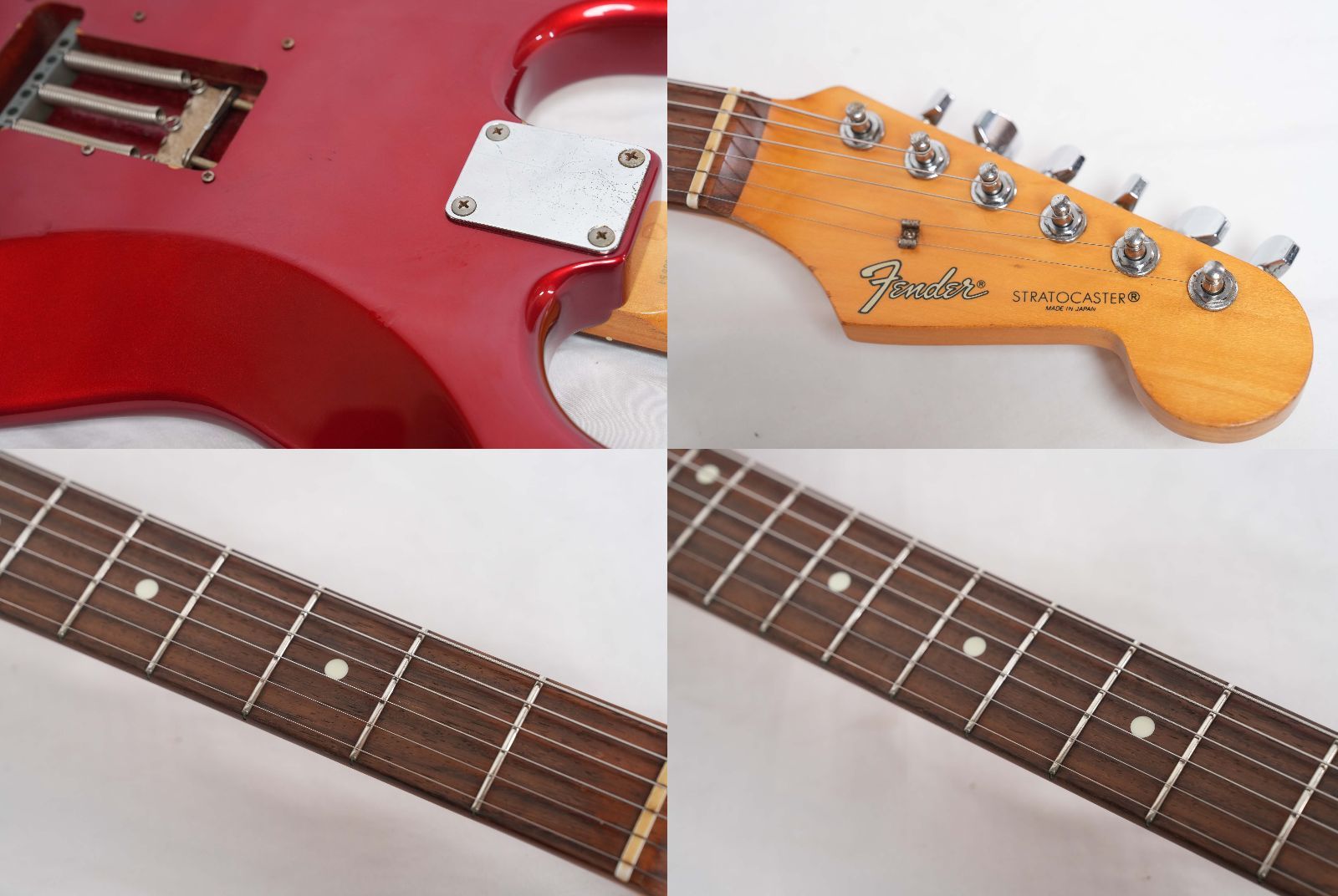 超美品 Fender Japan ST-43J CAR ストラトキャスター Fender Japan Fender Japan ST-43J/R CAR Pシリアル ダイナ期