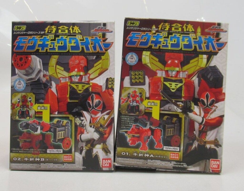【素組立品 シール無】ミニプラ モウギュウダイオー　侍戦隊 シンケンジャー Amazon | 侍戦隊シンケンジャー 侍合体 DXモウギュウダイオー