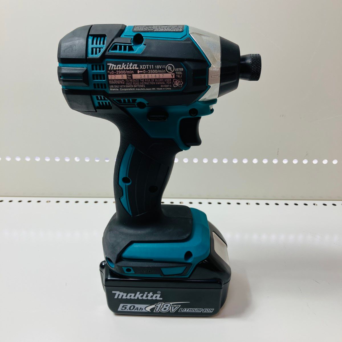 MAKITA マキタ 米国規格 18v インパクトドライバ バッテリー1個 