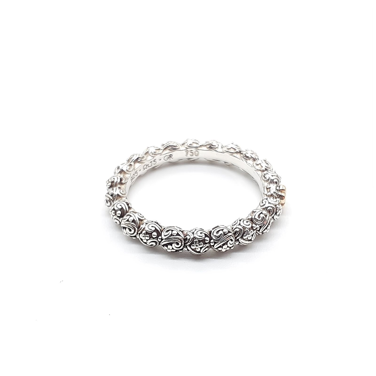 GEROCHRISTO JEWELRY K18 シルバー925コンビリング GEROCHRISTO JEWELRY K18 シルバー925コンビリング Gerochristo