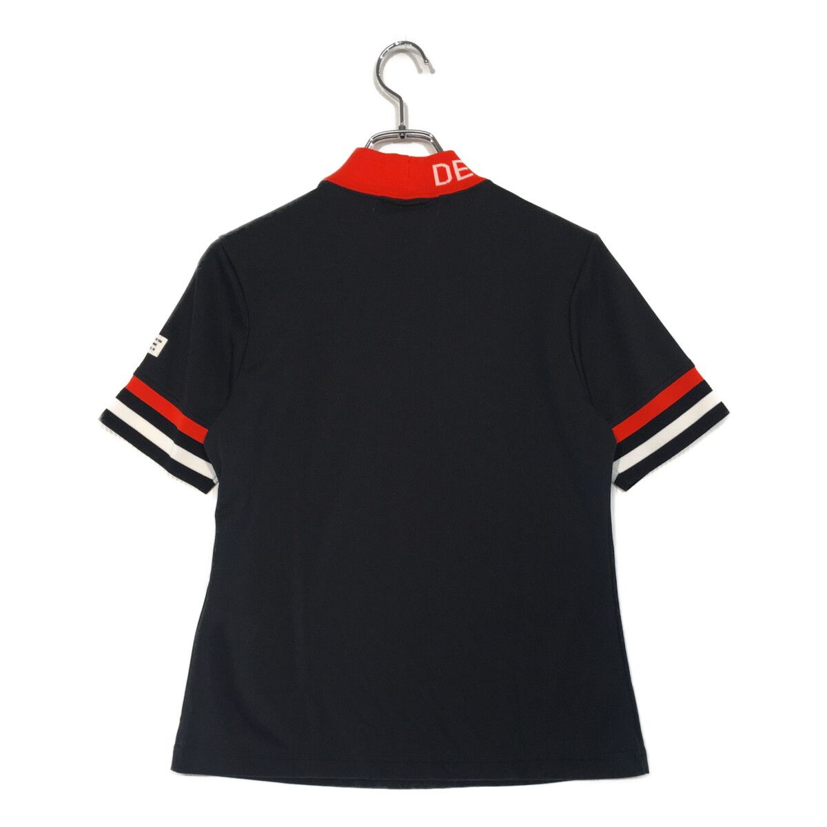 DECEMBERMAY（ディッセンバーメイ）ロゴモックネックシャツ ブラック