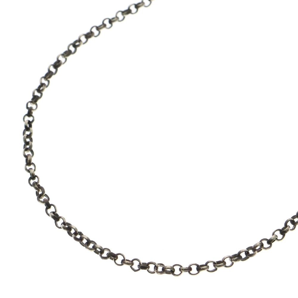 CHROME HEARTS (クロムハーツ) NECKCHAIN R24 ロールチェーンネックレス 24inch シルバー BCA085